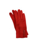 Gants Laine Feutrées à Boutons