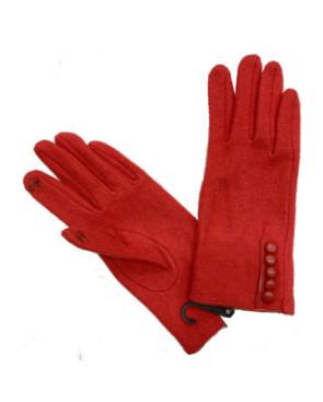 Gants-tactile-feutres-de-laine-boutonniére-MCBURN-rouge