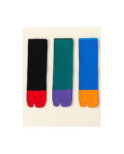 Chaussettes Tabis Coton Bicolore