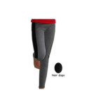Legging coton Ado Coupé cousu simili