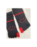 Chaussettes 5 Doigts Smile coton
