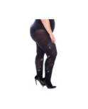 Collant noir Berthe aux Grands Pieds Oiseaux Lyre