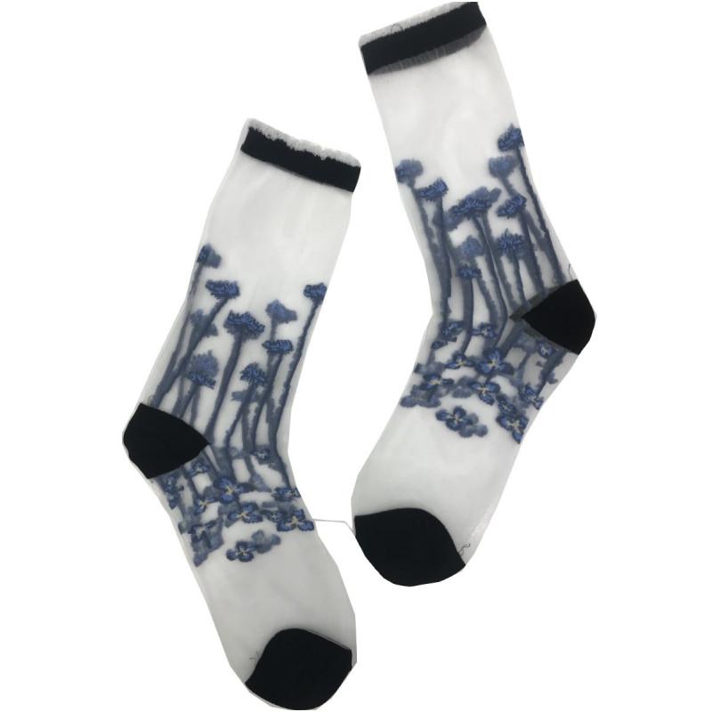 Chaussettes Crystal Bouquet D'oeillets