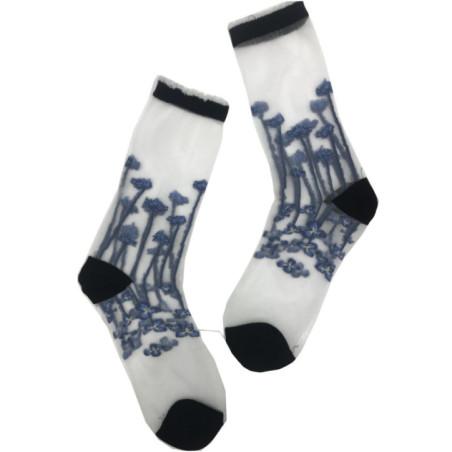 Chaussettes Crystal Bouquet D'oeillets