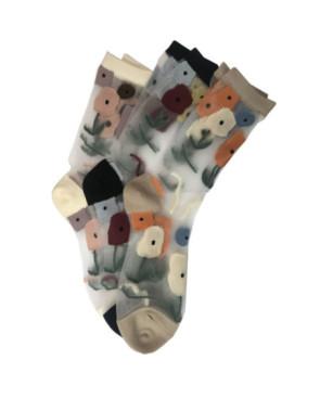Chaussettes Crystal Bouquet de tulipes