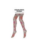 Collant Celeste Stein imprimé fleurs de printemps