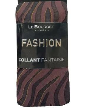 Collant Le Bourget opaque Zébre Tendance