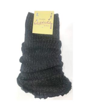 Guêtres-torsadé-noir-lamé-argenté