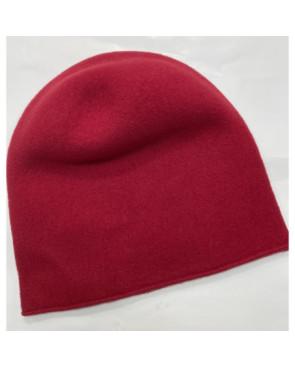 Moretta Manche longue laine et soie col cheminée feuilles 2