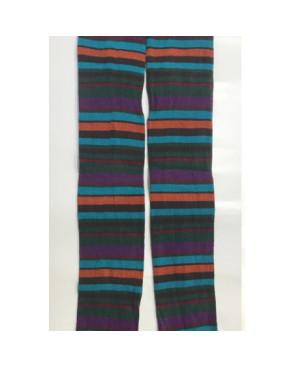 Collant Coton multi rayures San giacomo