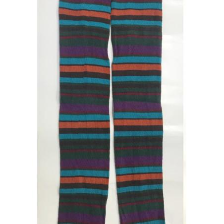 Collant Coton multi rayures San giacomo