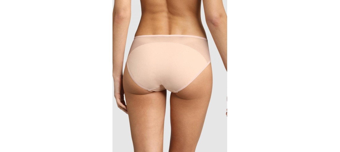 slip dim genreous chic peau à paillettes dorées