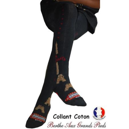 Collant tricoté Berthe aux grands pieds Paris 1900