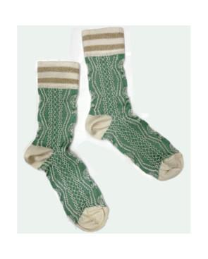  Chaussettes-Precieuses-Pierre-Mantoux-vert-menthe-détail