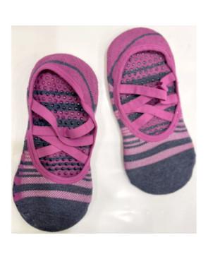 2 Paires de Chaussettes coton De sport Anti-dérapant
