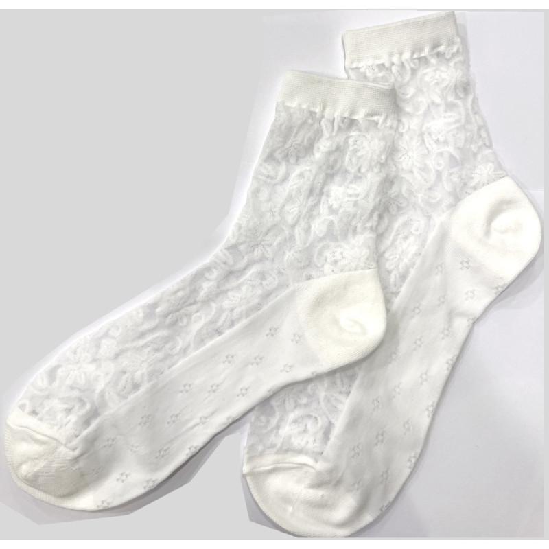 Chaussettes Dentelle et coton Chaussettes Dentelle et coton