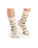 Chaussettes Pom de Pin Teckel Multi