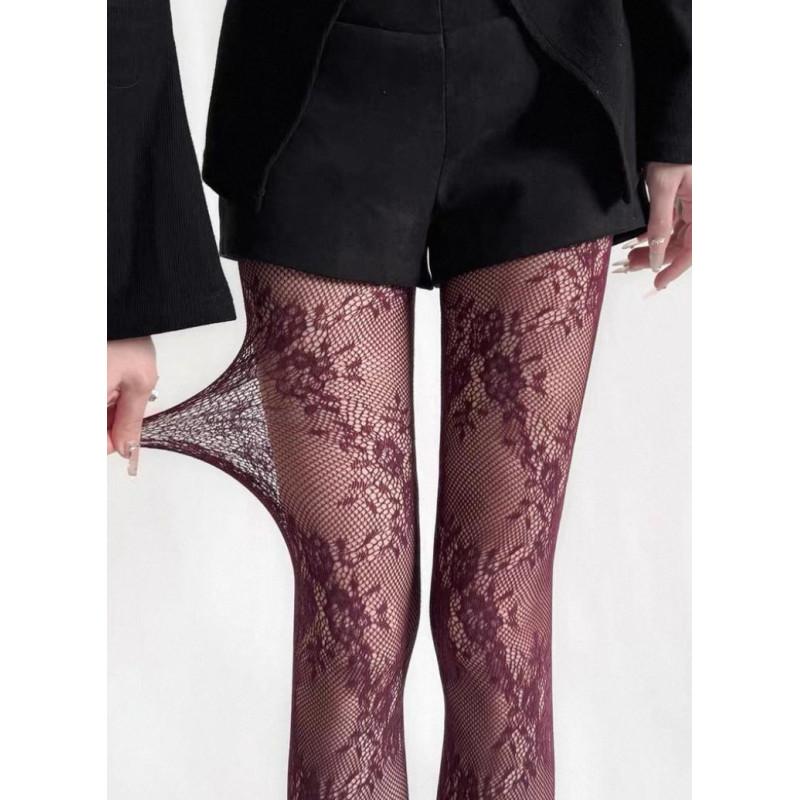 Collant Dentelle Bouquet chic de Roses Caprices