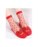 Chaussettes Crystal Plumetis Chats ludique