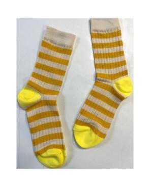  cho7-coton-doux-affiné-rayures-bicolores-tendance-jaune détail