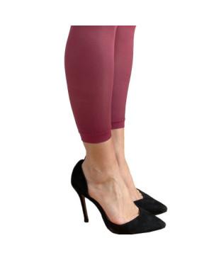 Collant-sans-pieds-40-semi-opaque-bordeaux