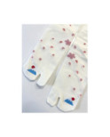 Chaussettes Tabis Pétales d'amour