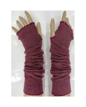 Mitaines Manchons Longues Fines cotes lurex