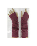 Mitaines Manchons Longues Fines cotes lurex