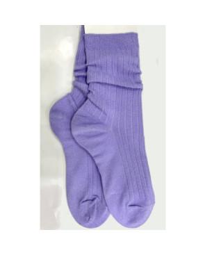 Chaussettes-coton-lurex-cotes-chics-lilas