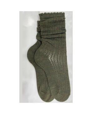 Chaussettes ajouré tendance dentelle Chics Lurex