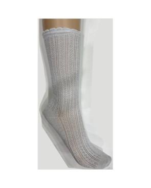 Chaussettes ajouré tendance dentelle Chics Lurex