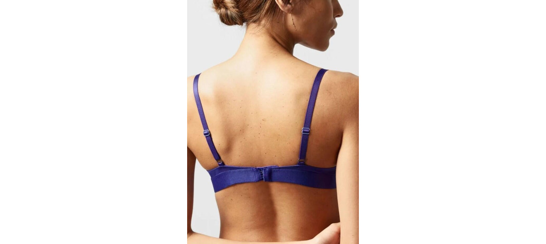 Soutien Gorge Chantal Thomass Bleu Klein Sharp