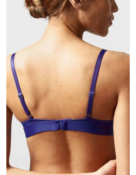 Soutien Gorge Chantal Thomass Bleu Klein Sharp