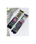 Chaussettes Crystal Tabis Patchwork Couture