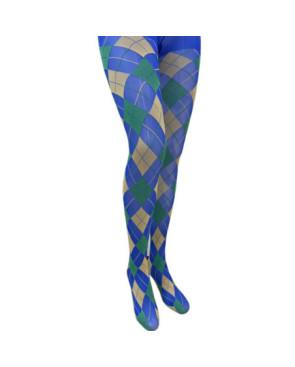 collant-Les-petits-caprices-argyle-bleu-royale-entier