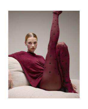 Collant Pierre Mantoux opaque Dots chics