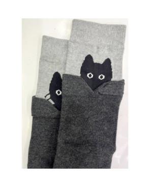  Chaussettes-Les-petits-caprices-chats-caché-détail