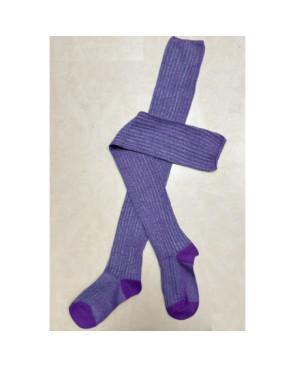 jambière-LPC-coton-Cotes--bicolore-violet-mauve