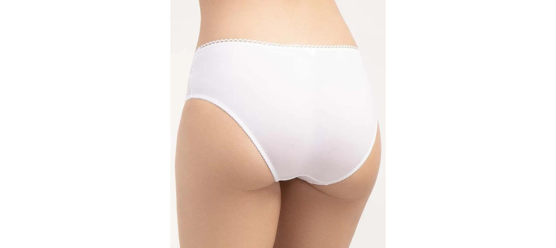 slip Empreinte Kate dentelle blanc