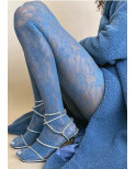 Collant Dentelle Résille Fleurs couleurs tendance