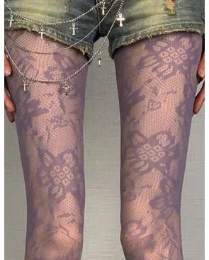 Collant-les-petits-caprices-dentelle-fleuri-bleu-lilas