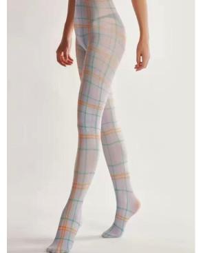 Collant-les-petits-caprices-imprimé-ecaossais-pastel