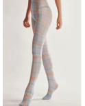 Collant Tartan Carreaux tendance pastel