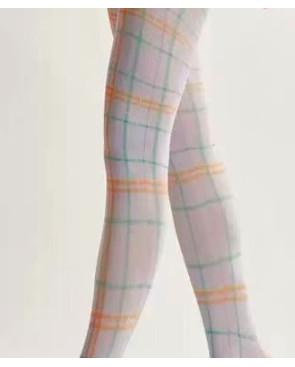 Collant Tartan Carreaux tendance pastel