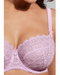 Soutien Gorge Corbeille Empreinte Romy lilas Soutien Gorge Corbeille Empreinte Romy lilas