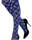 Collant Emilio Cavallini Tartan Oblique tendance Collant Emilio Cavallini Tartan Oblique tendance