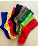 Assortiment de chaussettes cotes chics coton classiques Assortiment de chaussettes cotes chics coton classiques