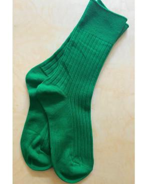 Chaussettes Coton cotes Classique Vert profond