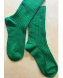 Chaussettes Coton cotes Classique Vert profond Chaussettes Coton cotes Classique Vert profond