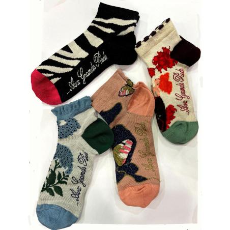 SOCQUETTE-Berthe-aux-grands-pieds-bouquet-de-4-paires